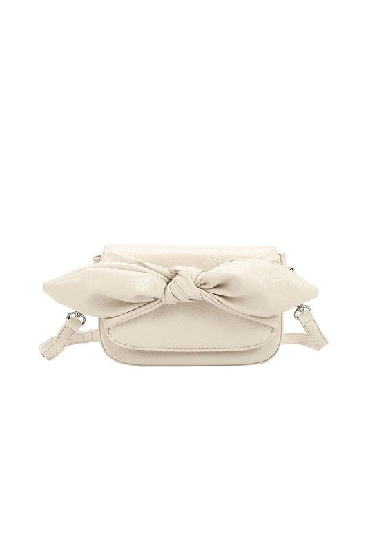 Melie Bianco Faye Bow Crossbody Bag