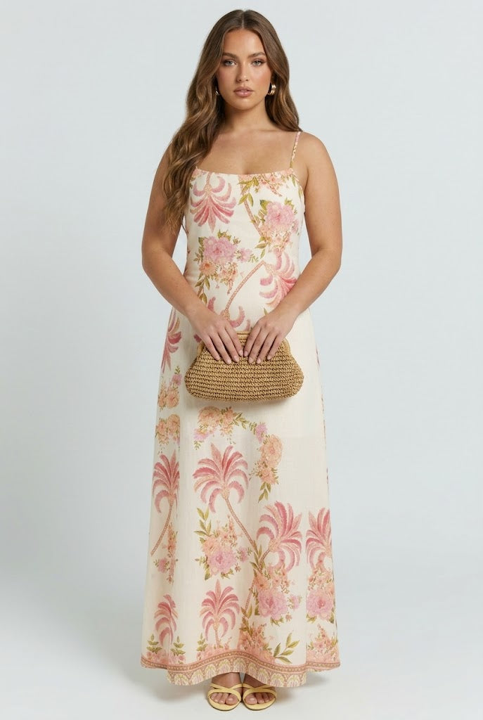 Seaside Dinner Maxi Dress