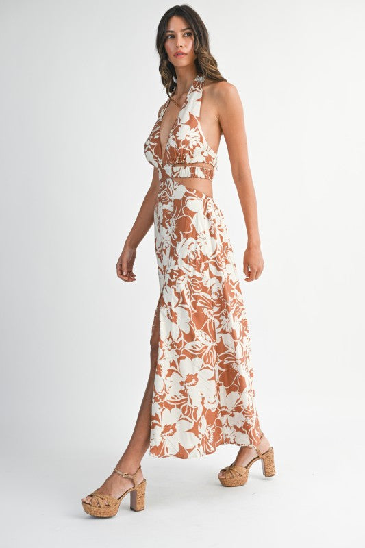 Sip And Sunset Midi Dress