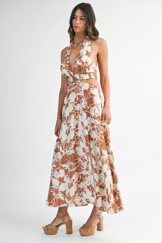 Sip And Sunset Midi Dress