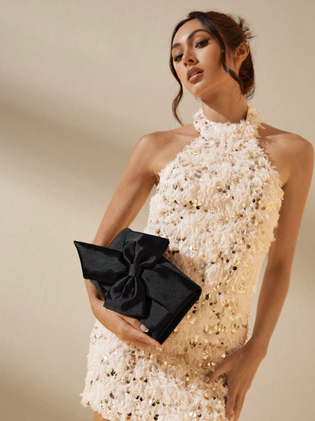 The Big Night Bow Clutch