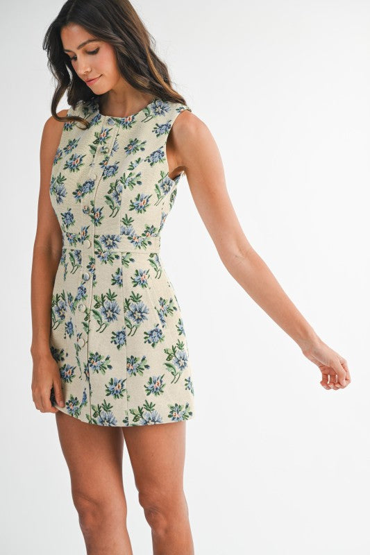 Sunday in Provence Mini Dress