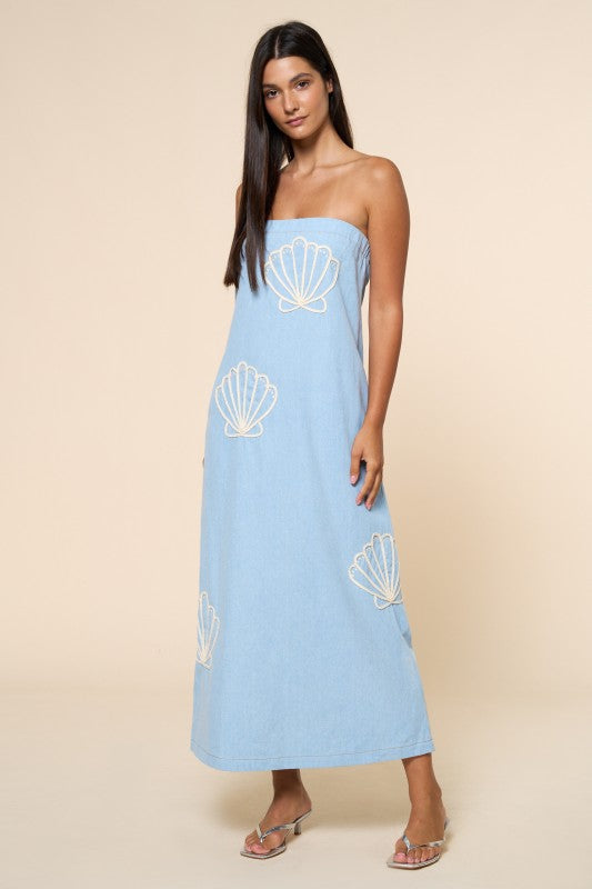 Shell Me More Maxi Dress