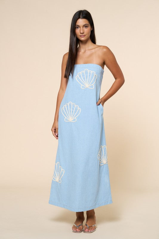 Shell Me More Maxi Dress