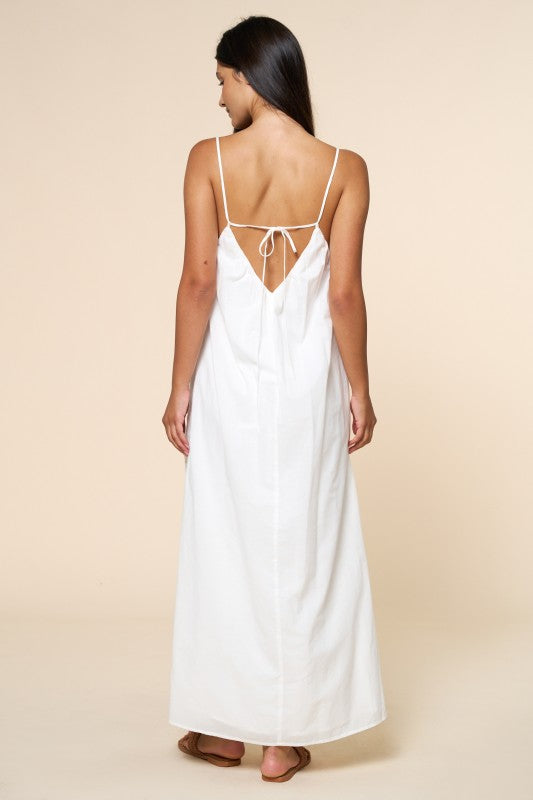 Starfish State of Mind Eyelet Maxi Dress