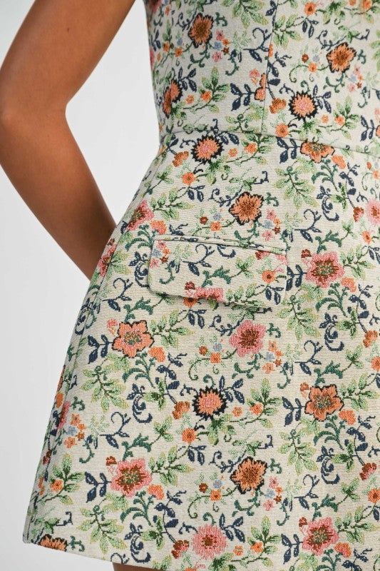 Fleur du Soleil Mini Dress