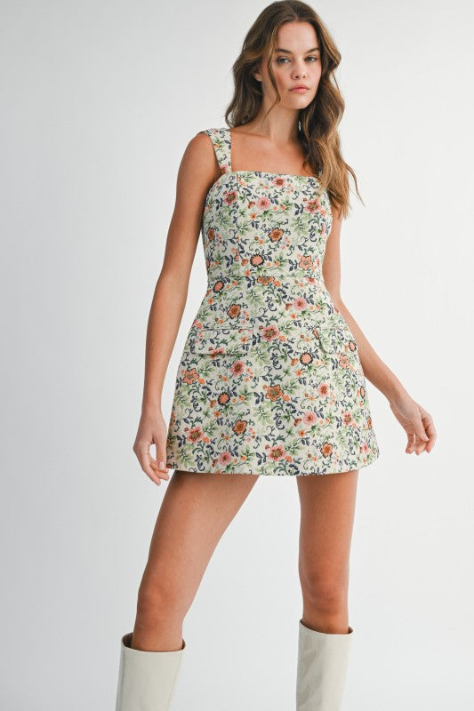 Fleur du Soleil Mini Dress
