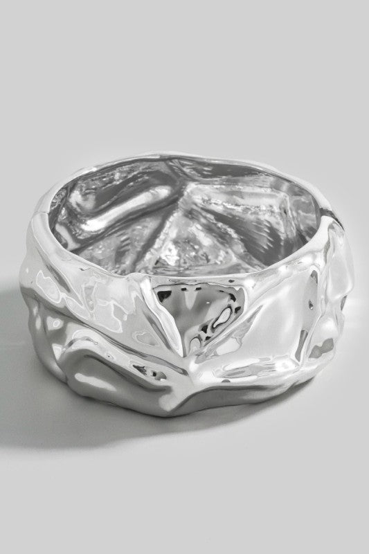 Sculpted Aura Bangle