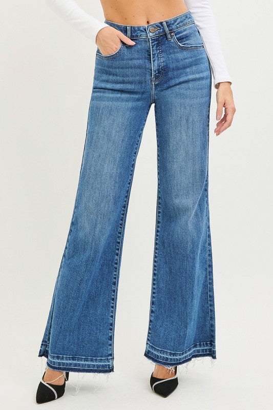 Straight Forward Wide Leg Jeans