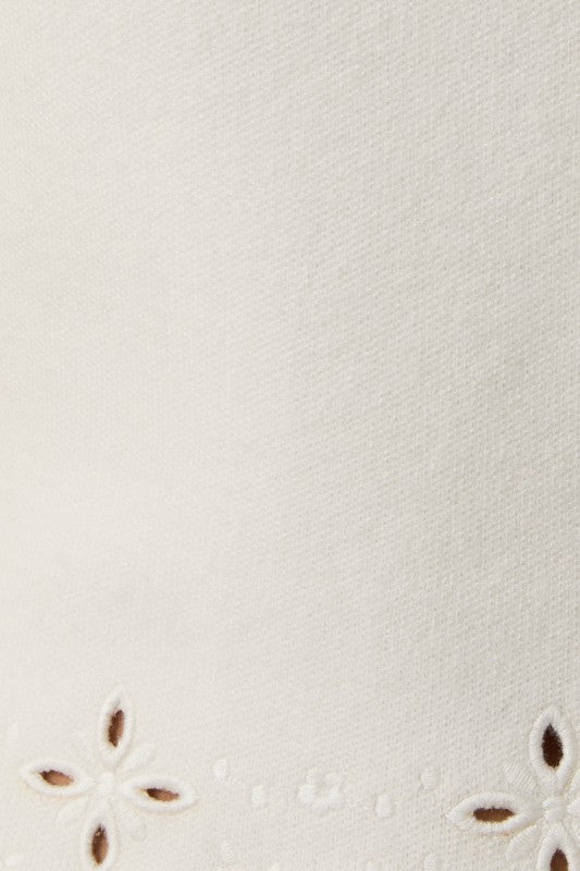Love Letter Eyelet Knit Top