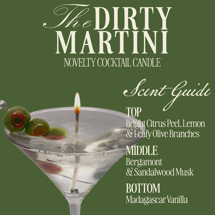Dirty Martini Candle