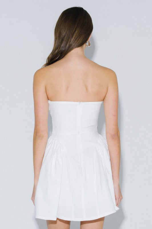 Forever Yours Strapless Mini Dress