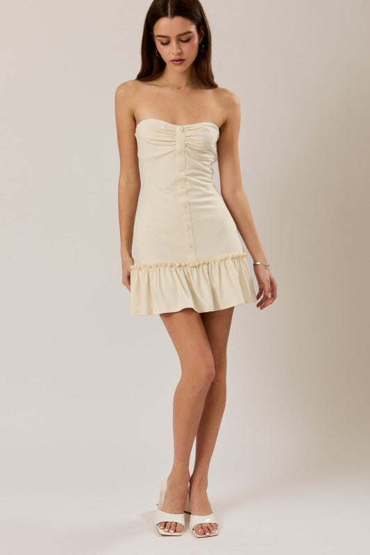 Cream Soda Mini Dress