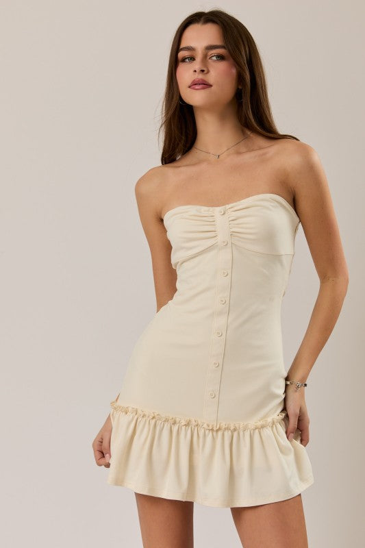 Cream Soda Mini Dress