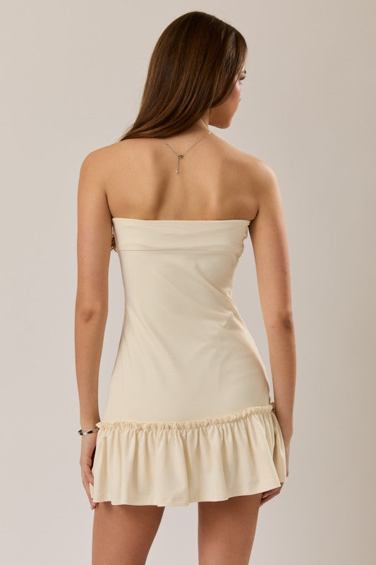 Cream Soda Mini Dress