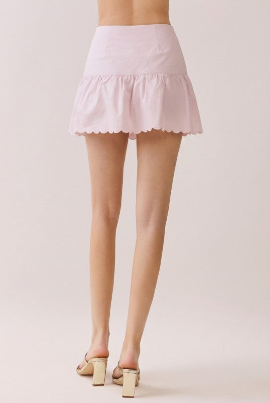 Delicate Decisions Mini Skirt
