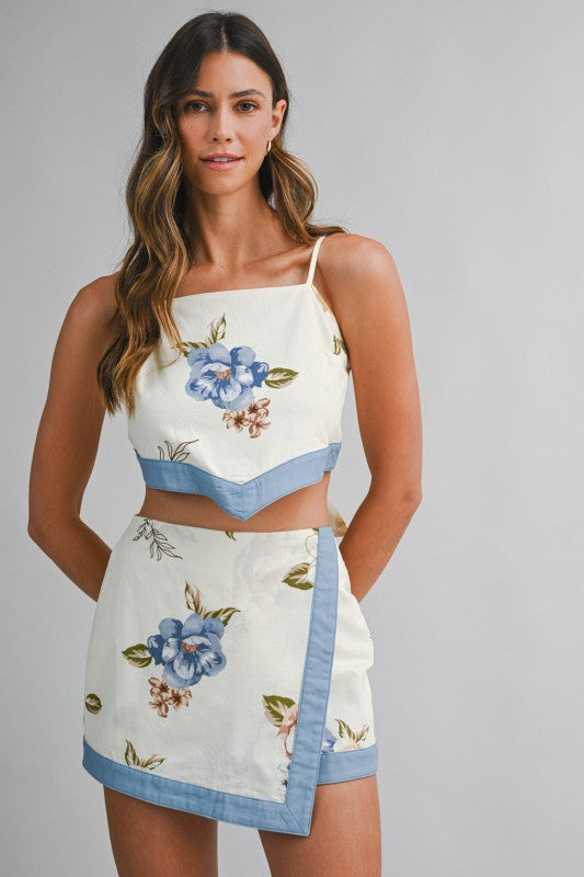 Love Note Wrap Skort