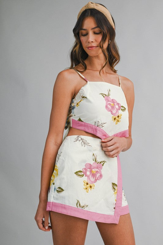 Love Note Wrap Skort