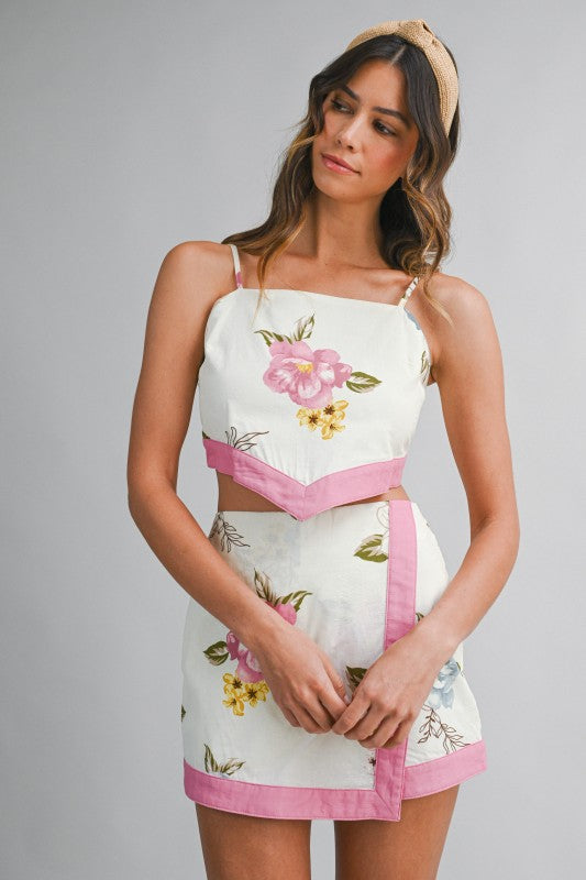 Love Note Wrap Skort