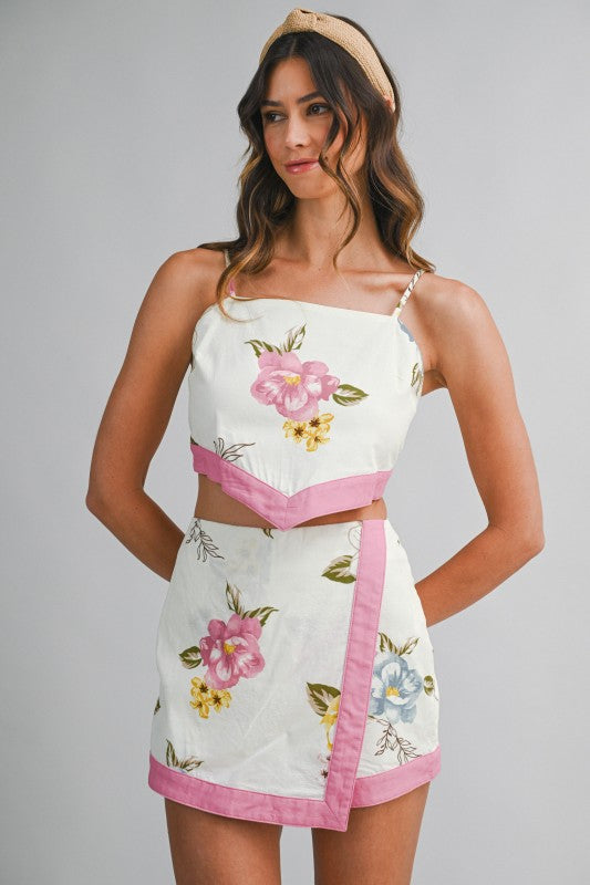 Love Note Wrap Skort