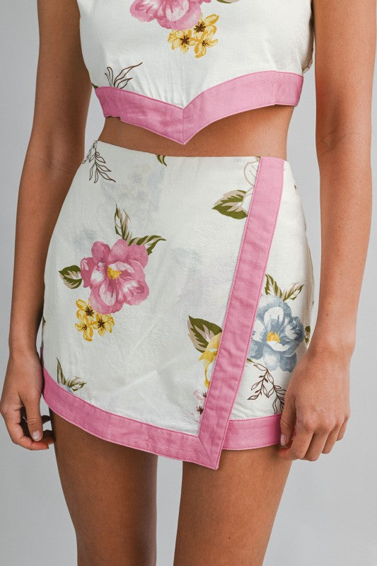 Love Note Wrap Skort