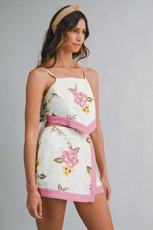 Love Note Wrap Skort