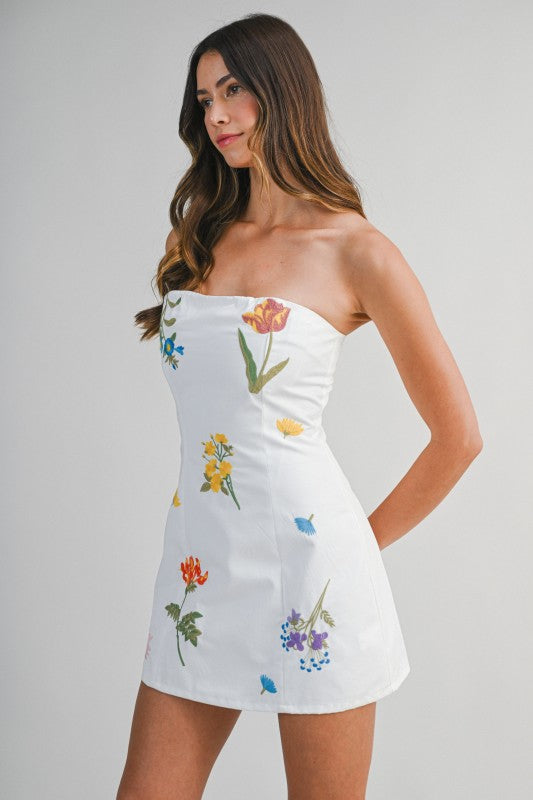 Little Flower Market Mini Dress