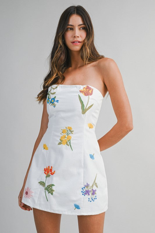 Little Flower Market Mini Dress