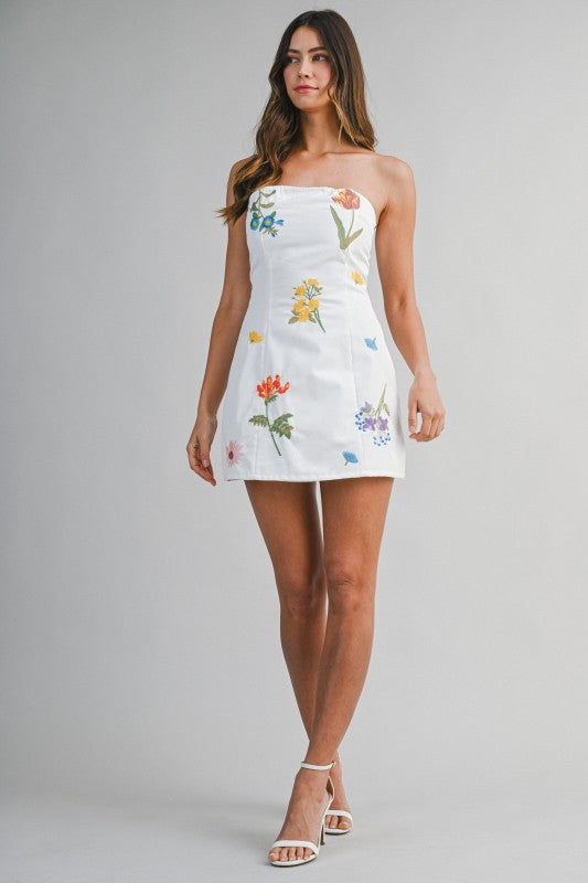 Little Flower Market Mini Dress