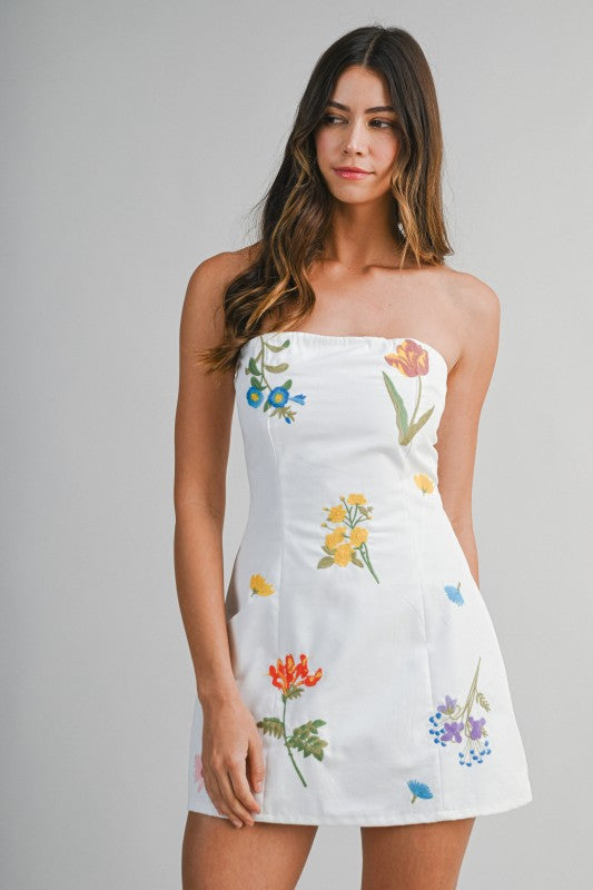 Little Flower Market Mini Dress