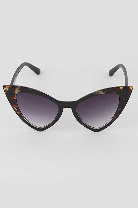 Malibu Pointed Cat Eye Sunglasses - Final Sale