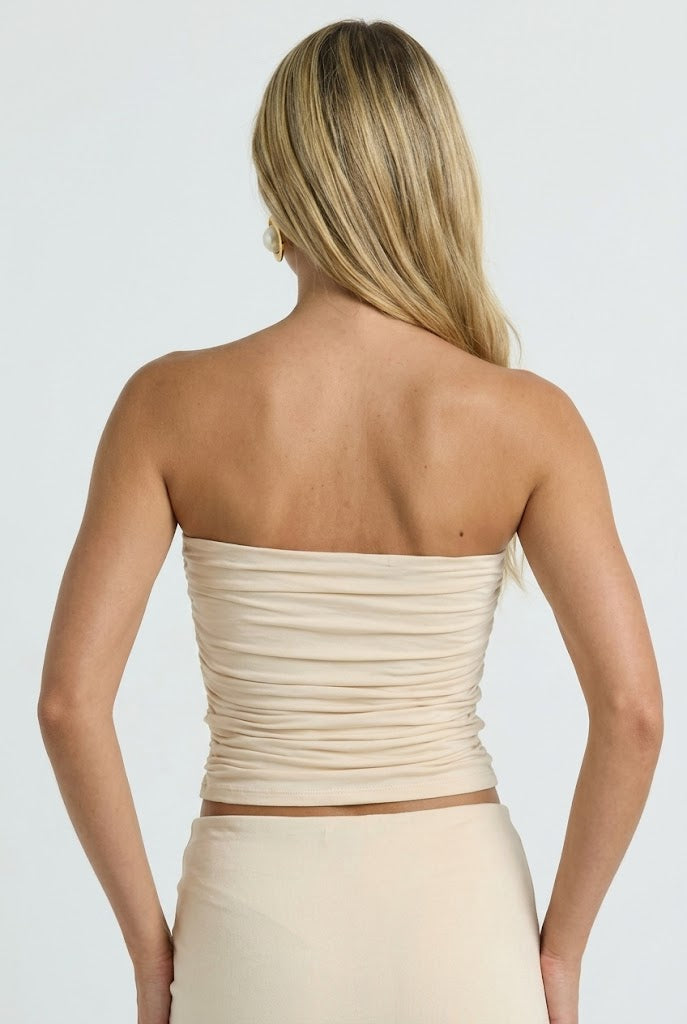 Under The Seashell Buckle Tube Top