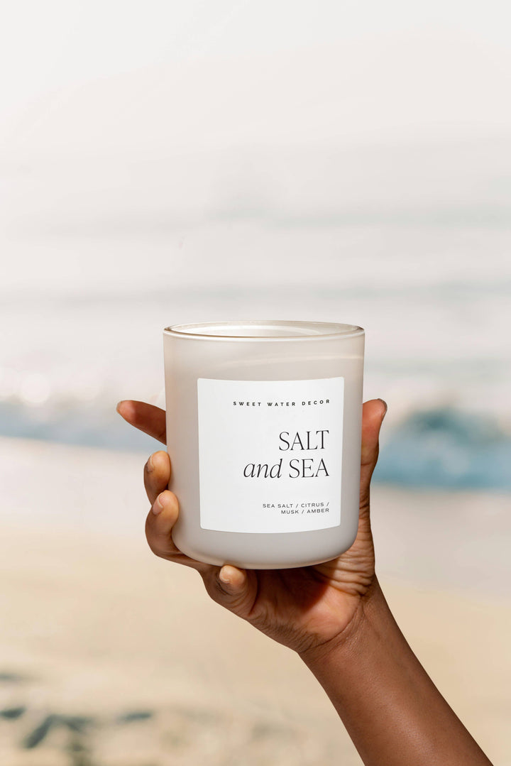Salt and Sea 15 oz Soy Candle
