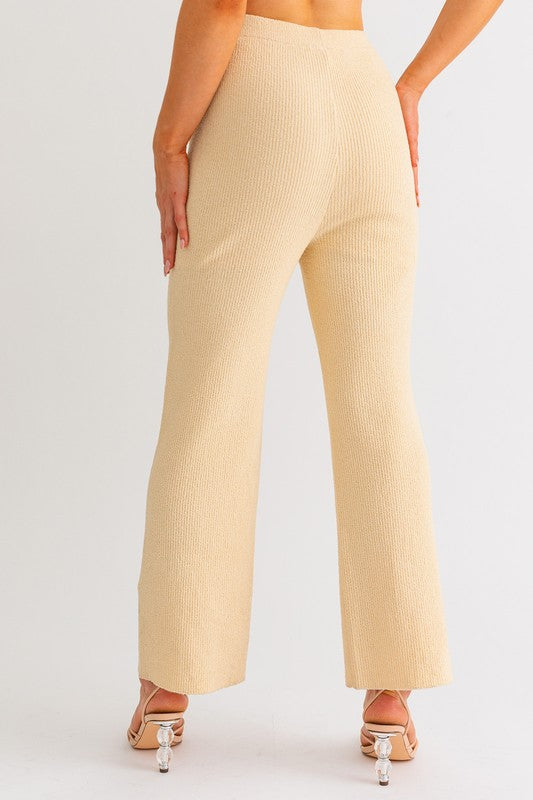 Local Charm Cropped Knit Pants