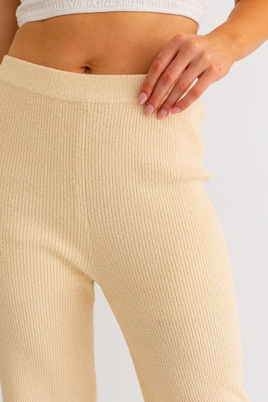 Local Charm Cropped Knit Pants - Final Sale