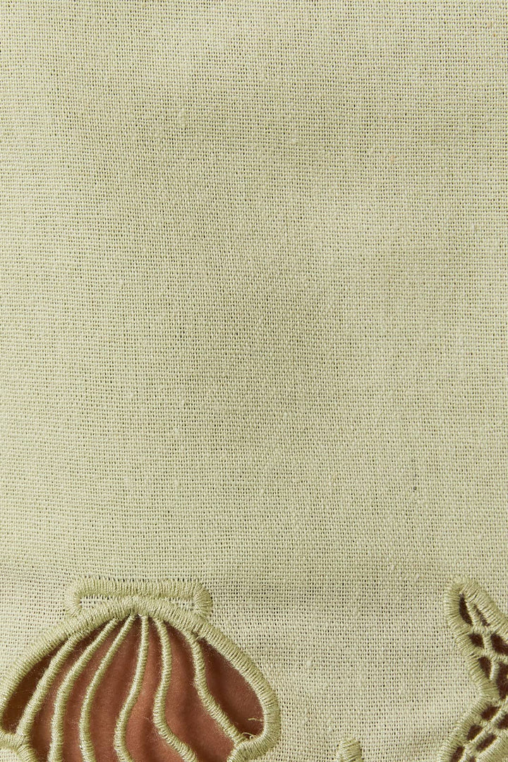 Found Seashells Scallop Mini Skirt