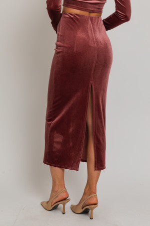 PREORDER - Making Magic Velvet Skirt