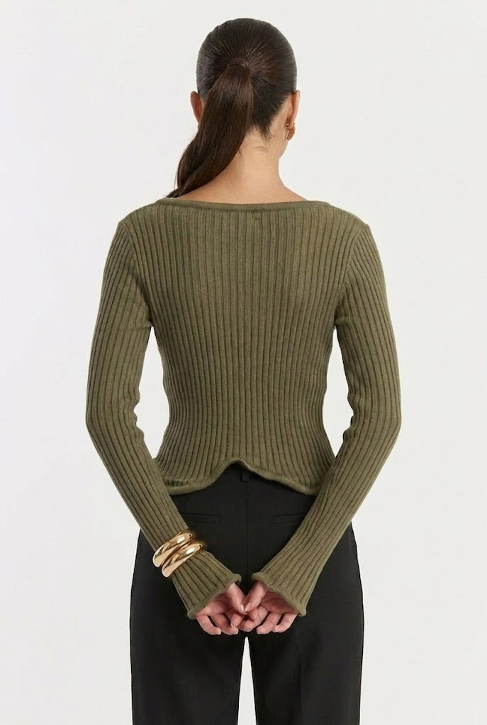 Desert Muse Ruffle Hem Top