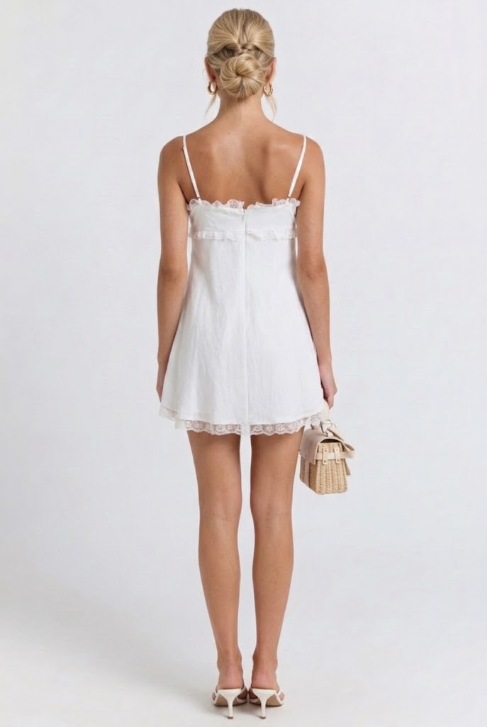 Soda Fountain Sweetheart Mini Dress