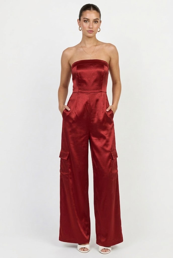 Bordeaux Nights Jumpsuit