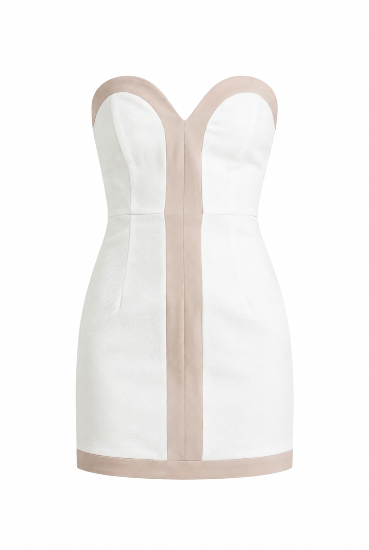 Sunset Sculpt Romper Mini Dress