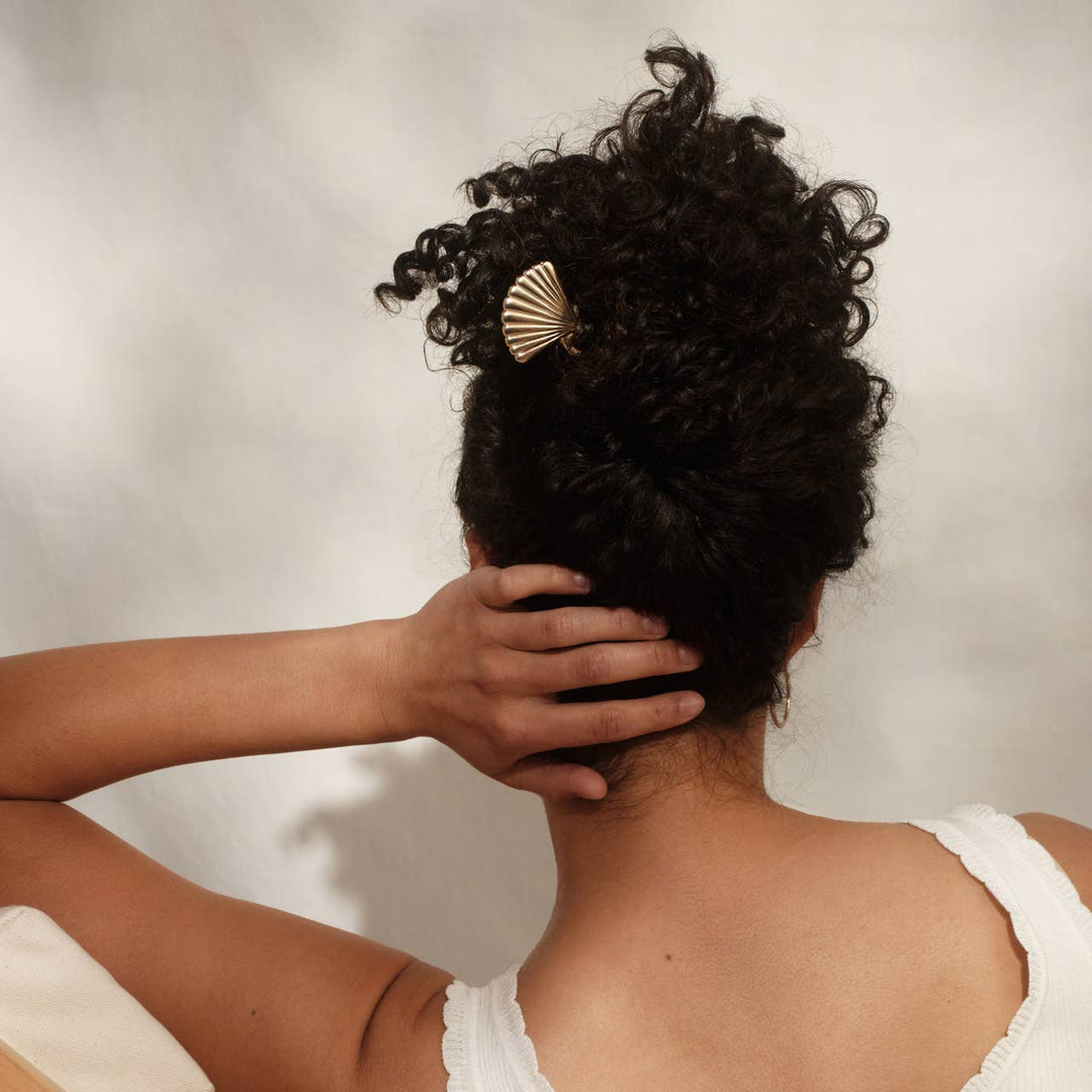 Clam Shell French Hair Pin
