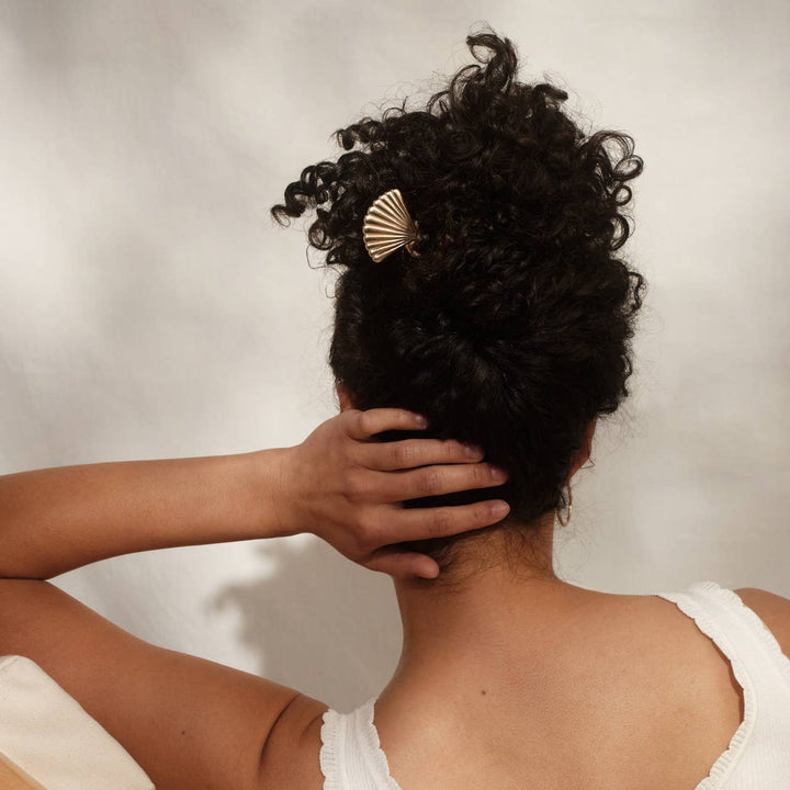 Clam Shell French Hair Pin
