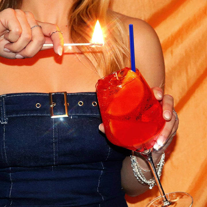 Aperol Spritz Candle