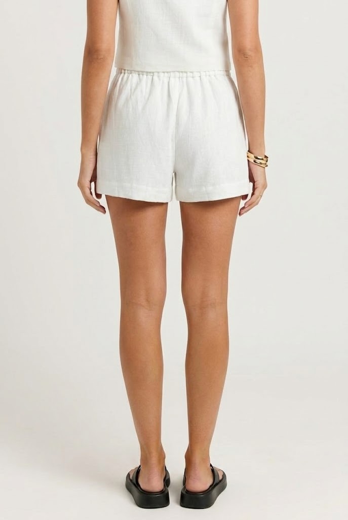 Newport Linen Pocketed Shorts
