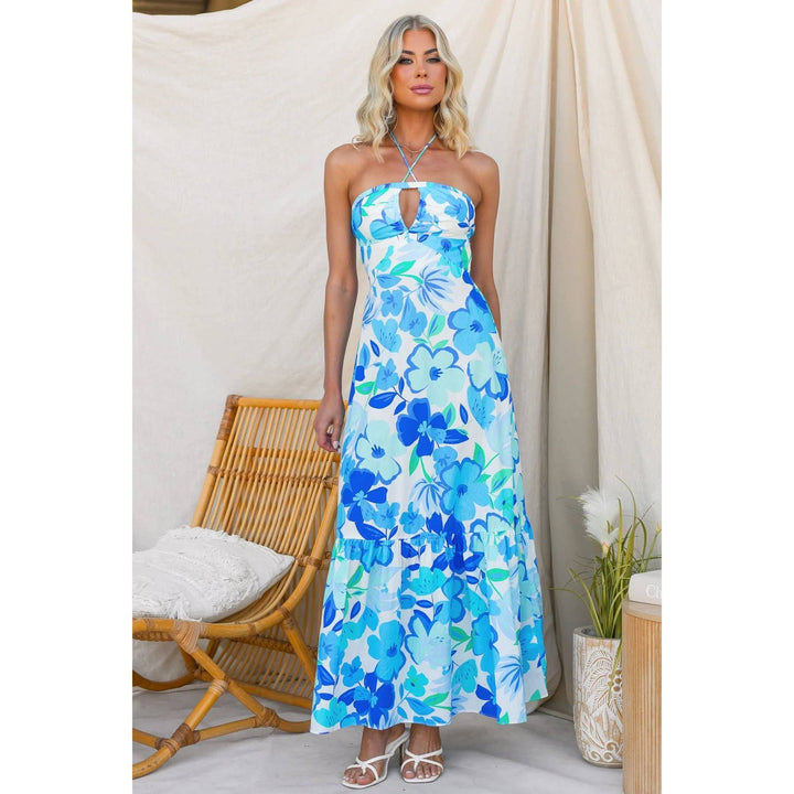 Hotel Mediterraneo Maxi Dress