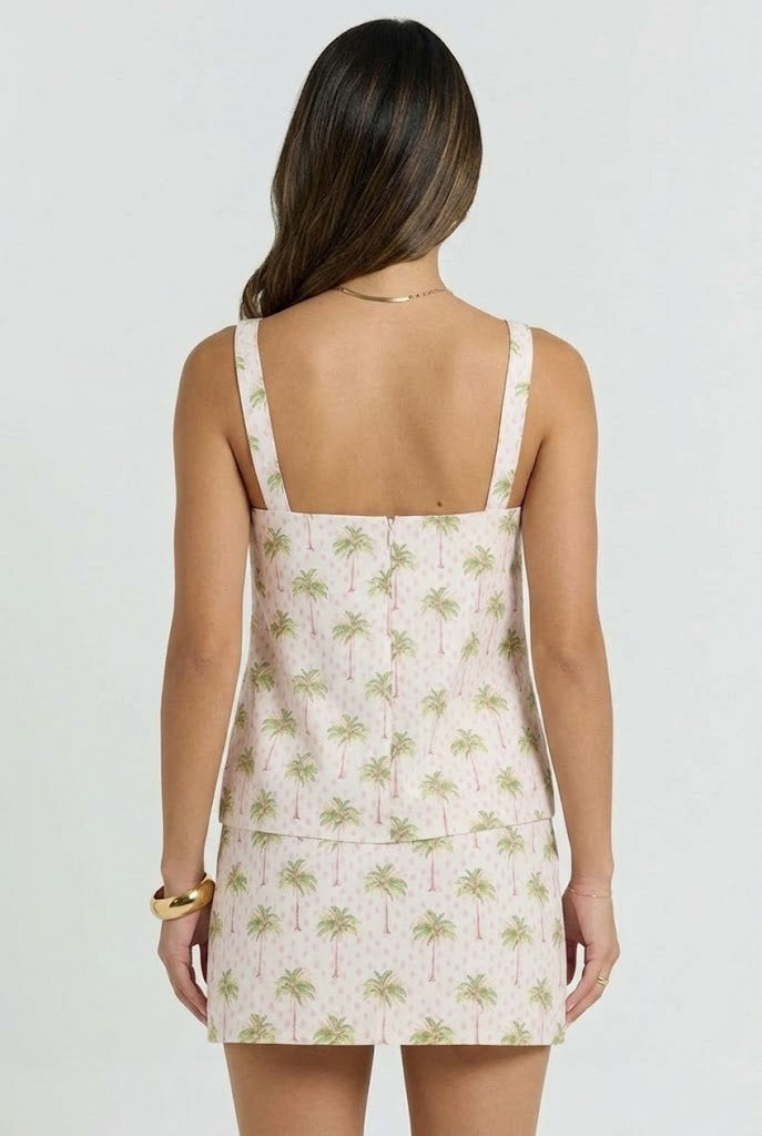Cabana Club Square Neck Top