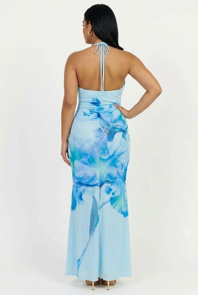 Nerissa Halter Maxi Dress