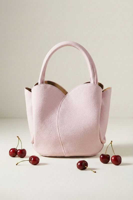 Melie Bianco Tulip Top-Handle Crossbody Tote