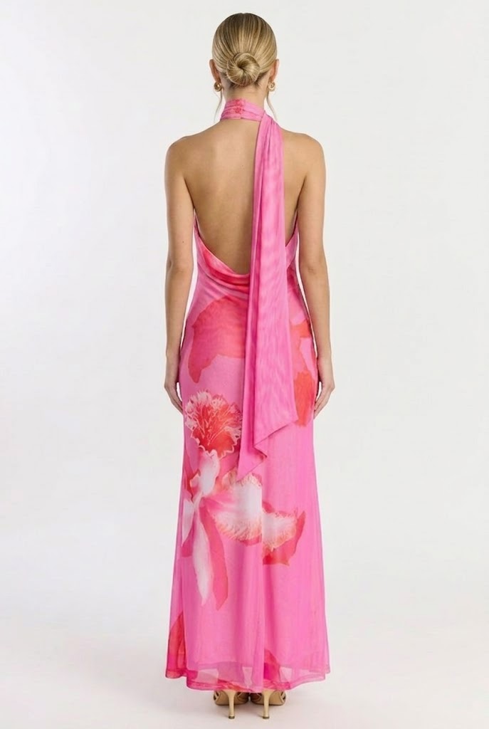 Glow Through the Palms Maxi Dress
